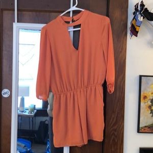 Tangerine romper